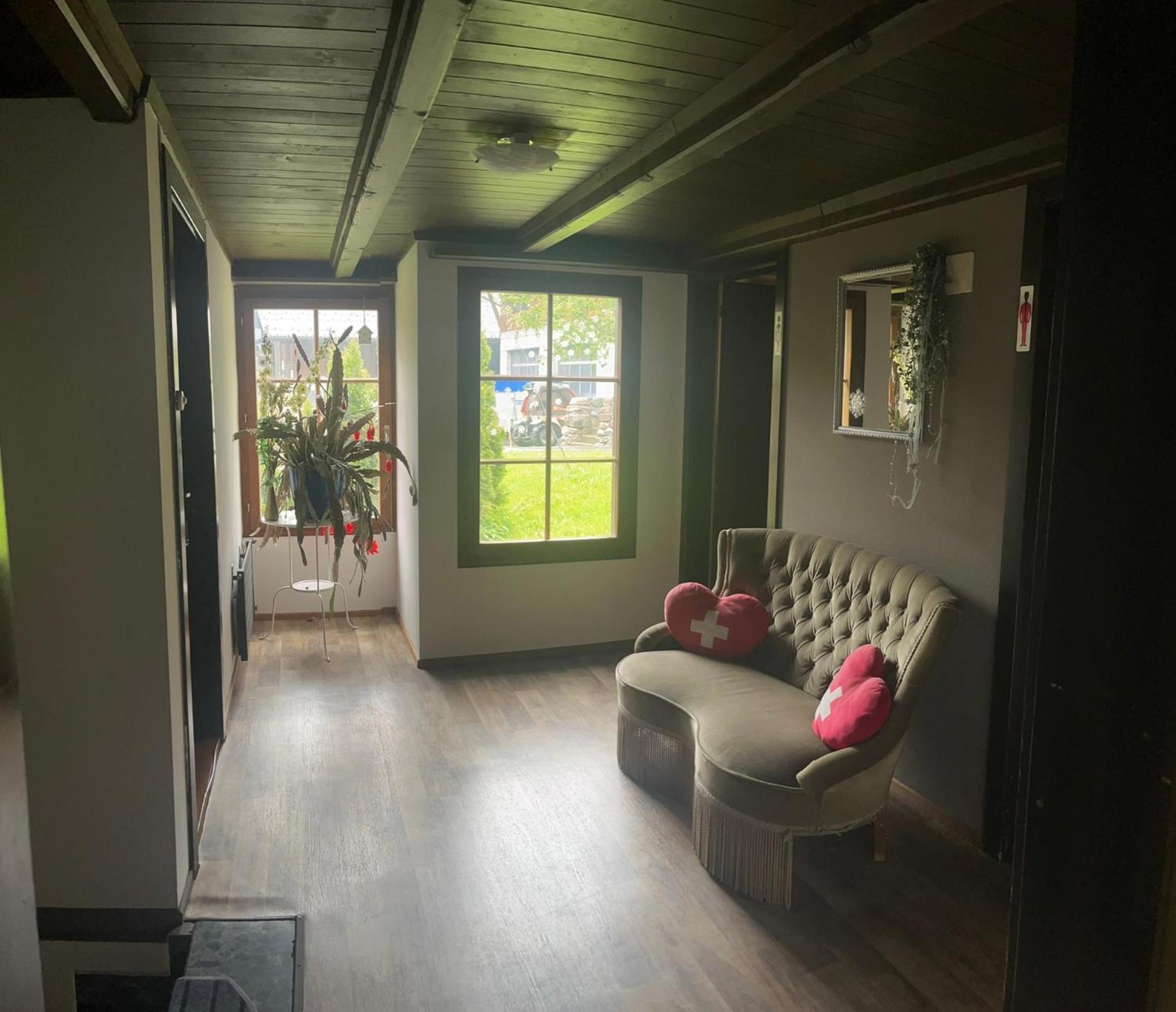 "Terrasse" Nessental Hotel Gadmen Buitenkant foto