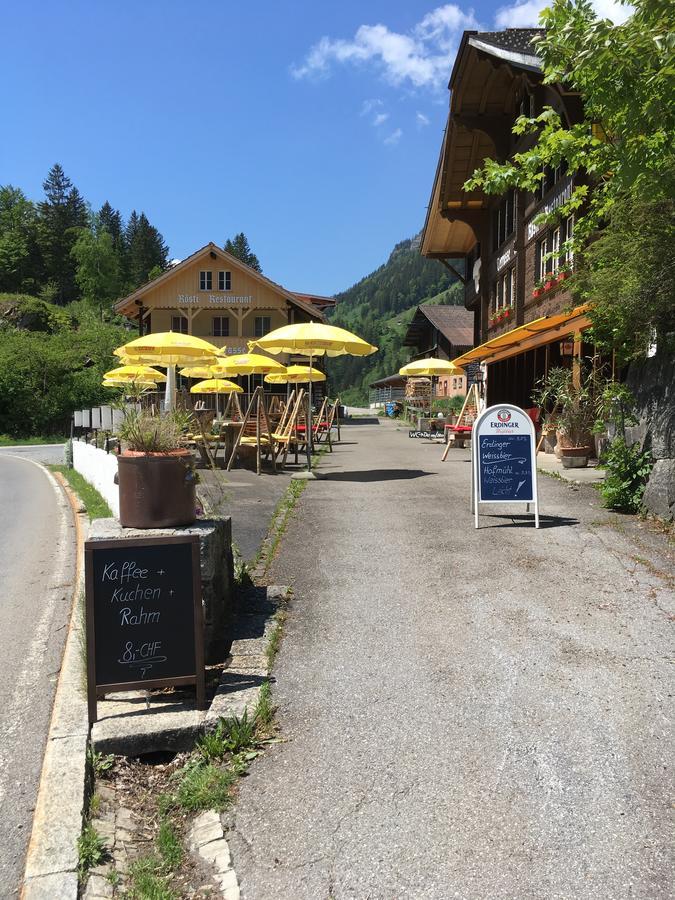"Terrasse" Nessental Hotel Gadmen Buitenkant foto