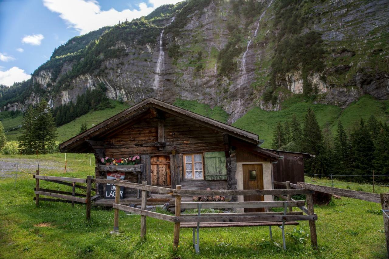 "Terrasse" Nessental Hotel Gadmen Buitenkant foto
