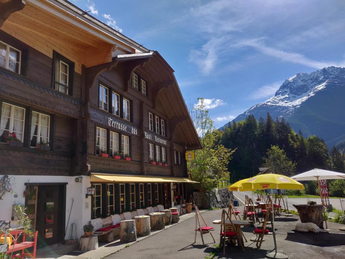 "Terrasse" Nessental Hotel Gadmen Buitenkant foto