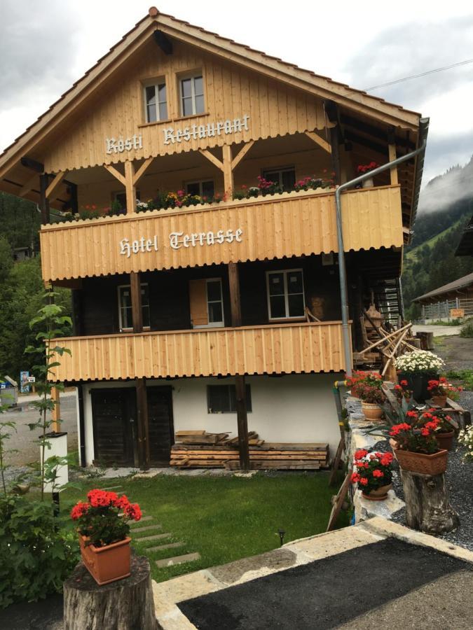 "Terrasse" Nessental Hotel Gadmen Buitenkant foto